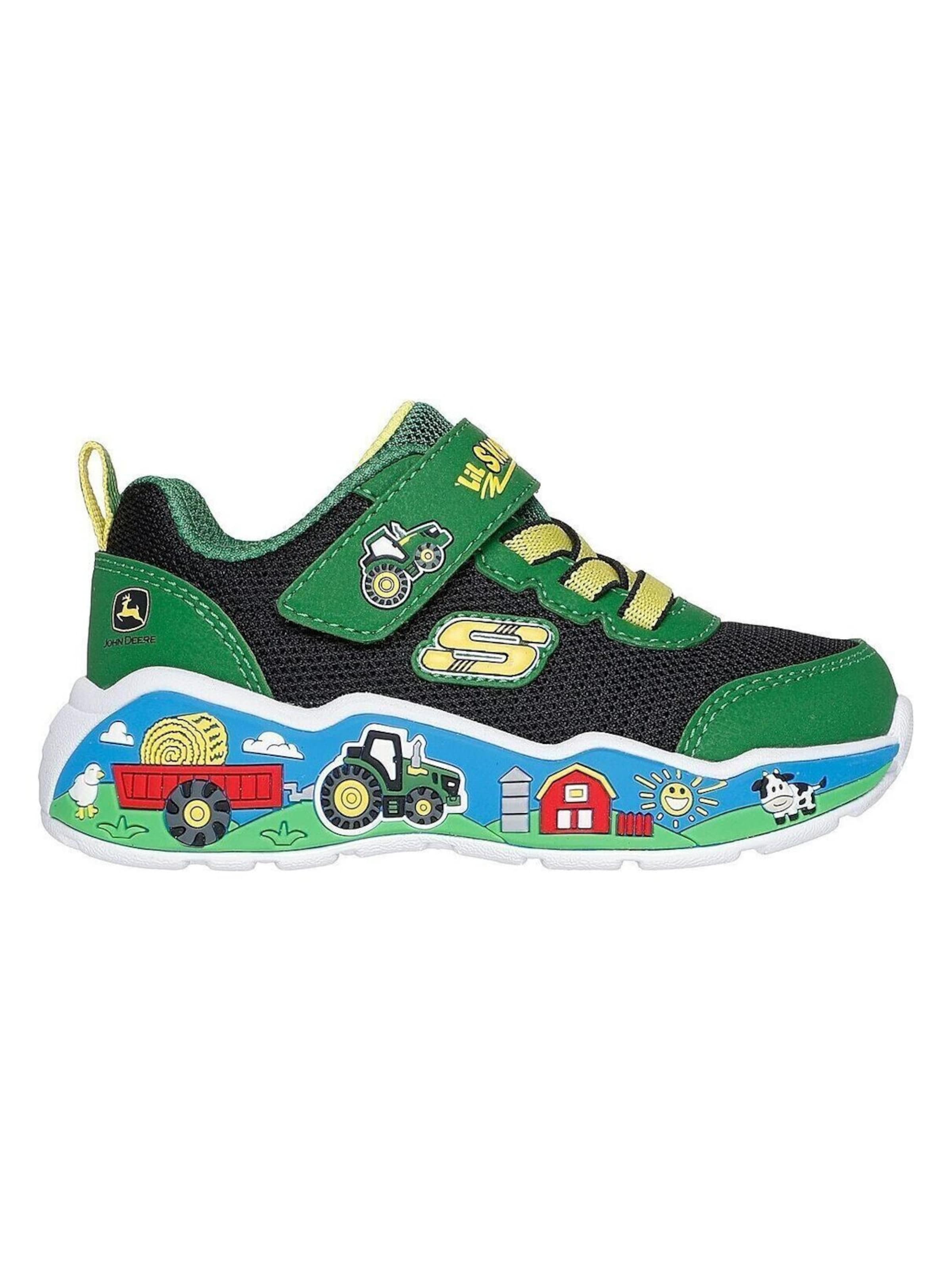 Scarpa sportiva di SKECHERS in verde