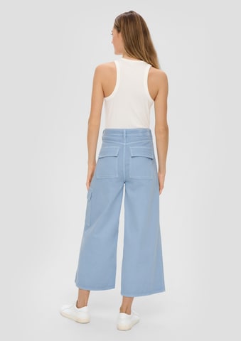 Wide Leg Jean s.Oliver en bleu