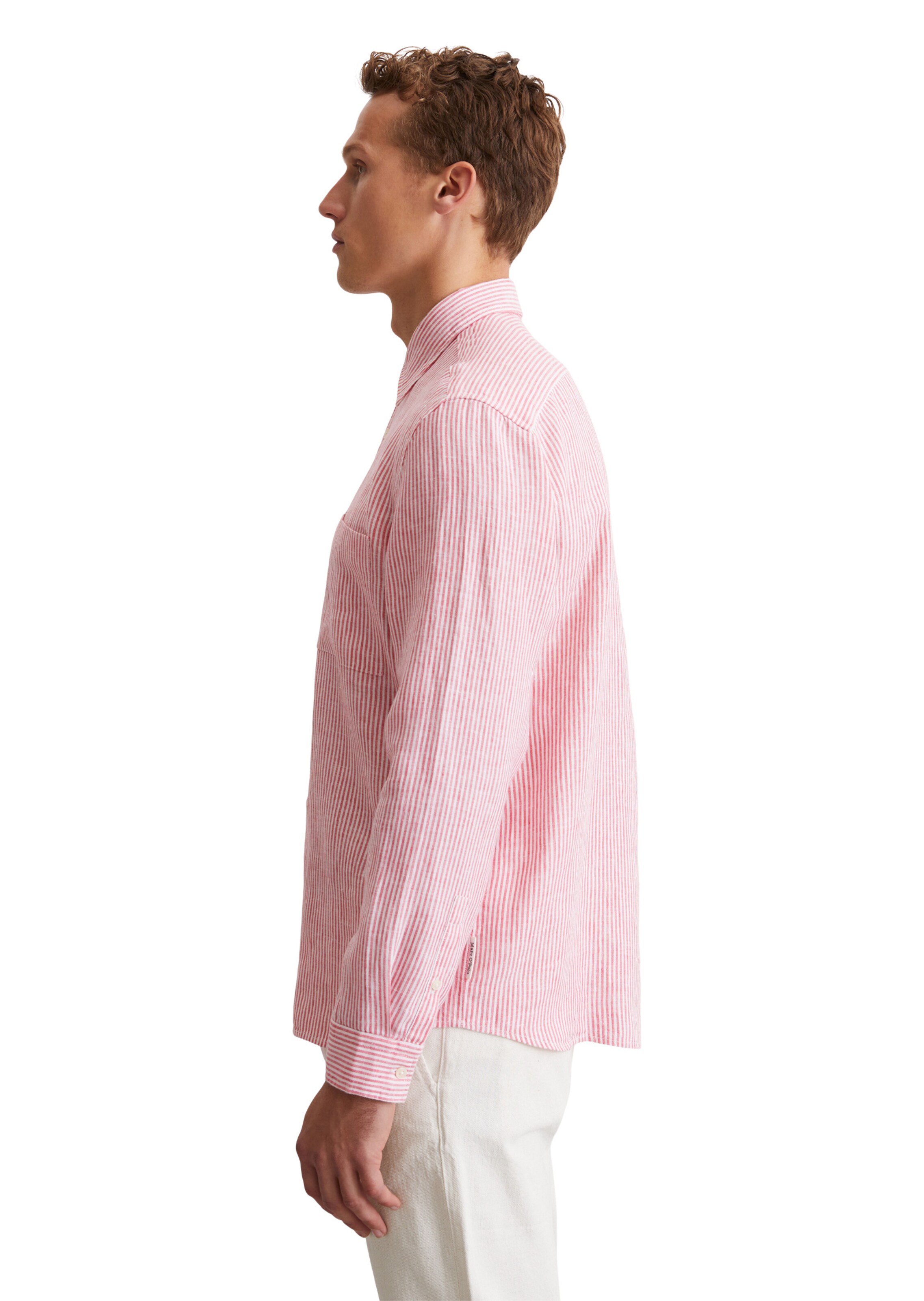 Marc O'Polo Regular Fit Hemd in Pink