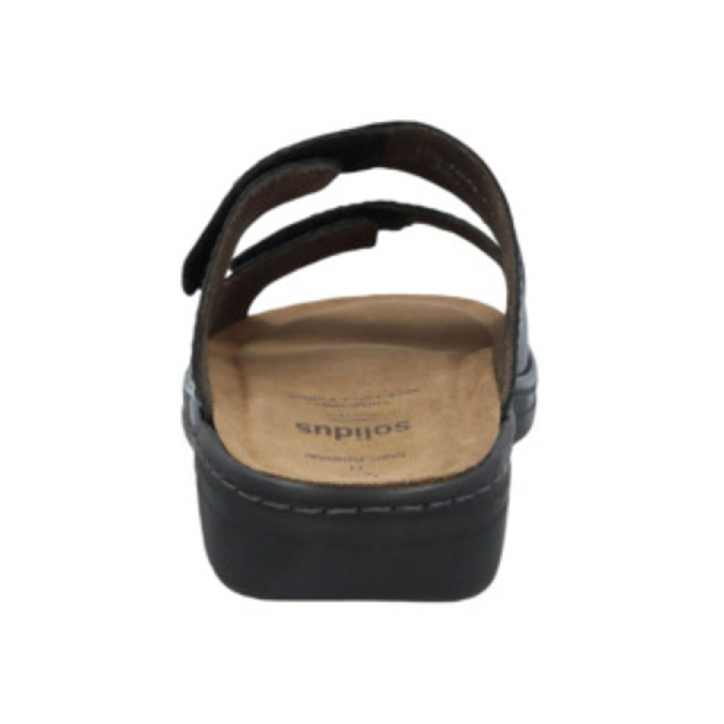 SOLIDUS Pantolette in Schwarz