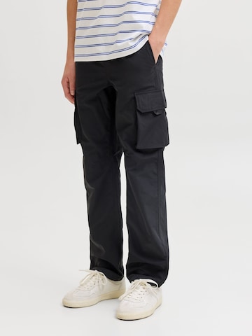 Loosefit Pantaloni di Jack & Jones Junior in nero