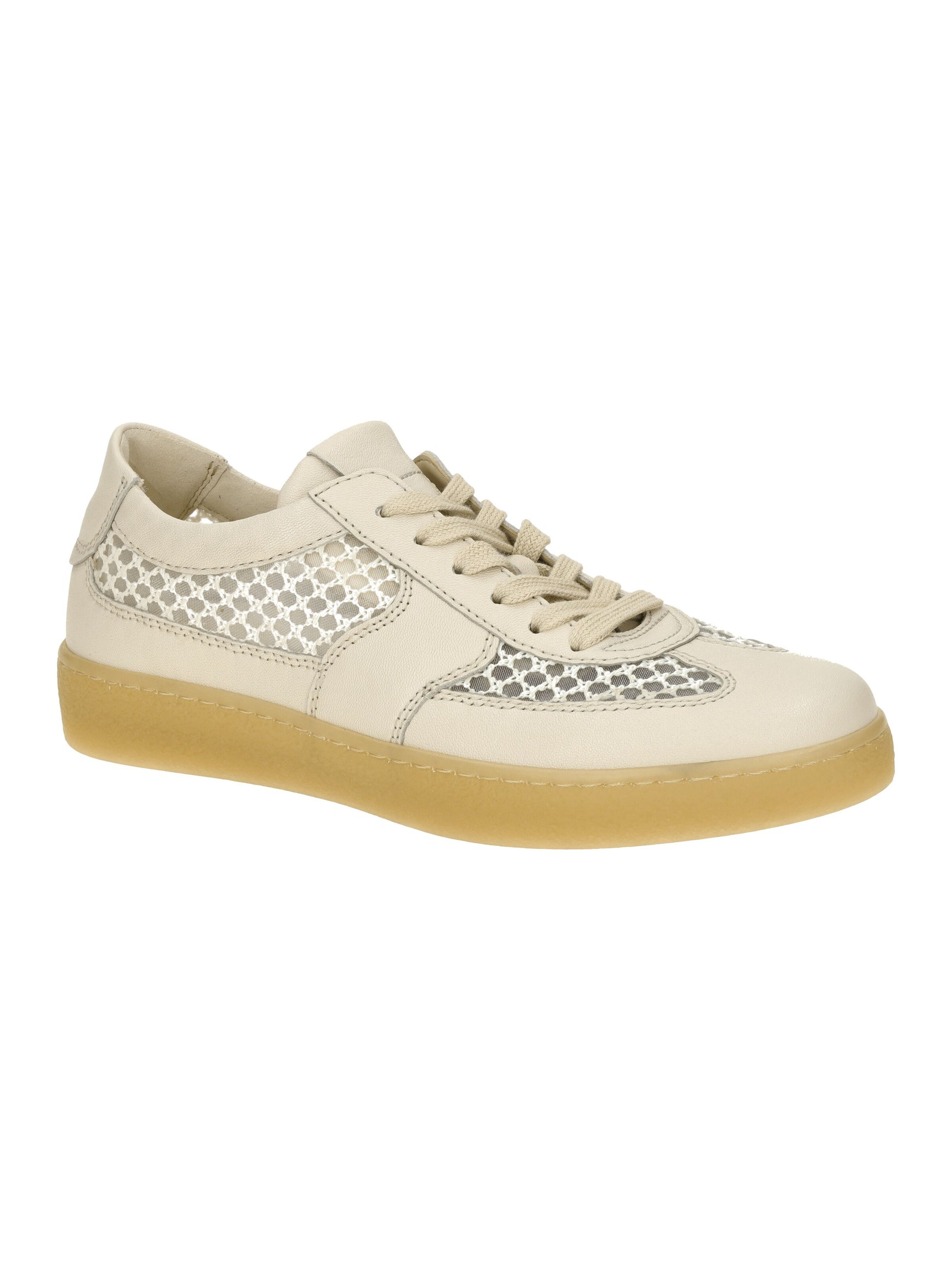 GABOR Lace-Up Shoes in Beige: front