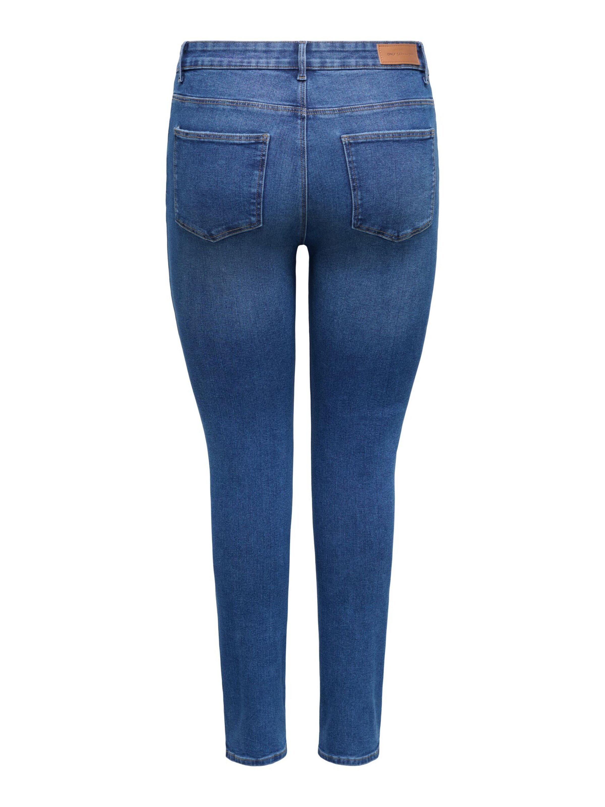ONLY Carmakoma Skinny Jeans 'CARLola' in Blauw