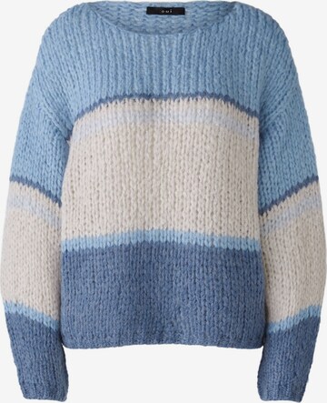 OUI Sweter w kolorze niebieski: przód