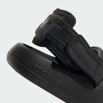 ADIDAS ORIGINALS Sandals 'Adilette' in Black