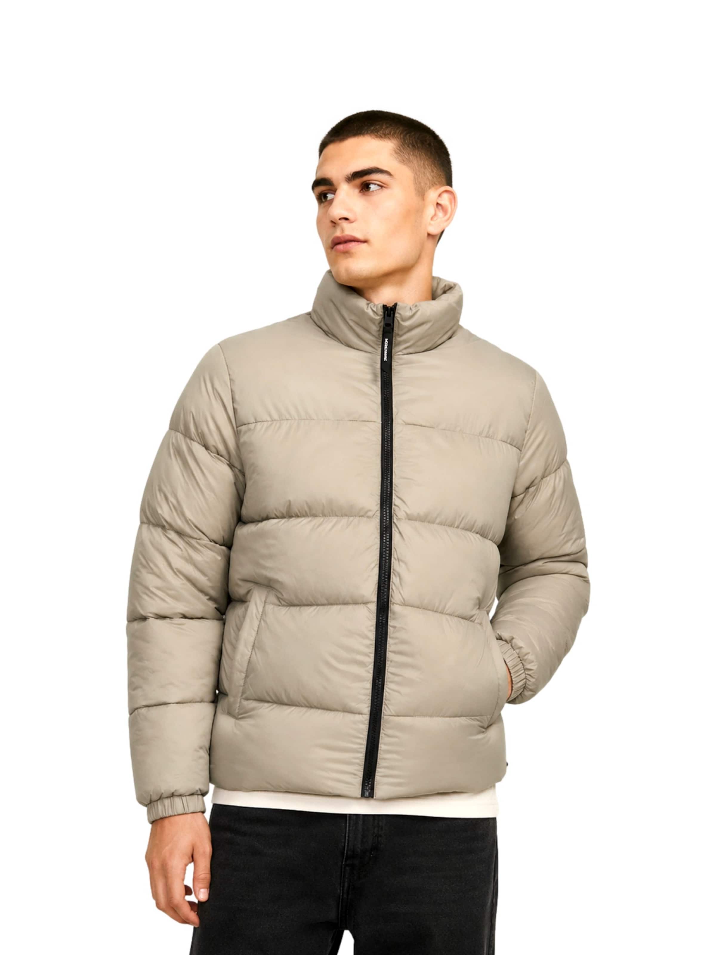 JACK & JONES Talvitakki 'Chili Puffer' värissä beige