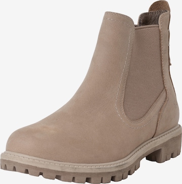 TAMARIS Chelsea boots in Bruin: voorkant