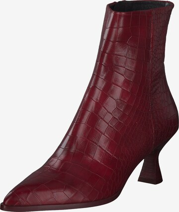 Bottines '1964' ZINDA en rouge : devant