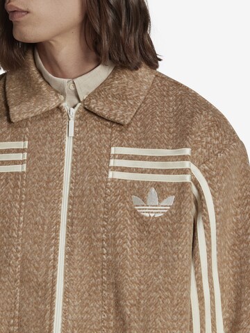 ADIDAS ORIGINALSPrijelazna jakna 'Adicolor 70S Collared Zip-Through' - bež boja