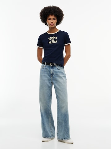 TOMMY HILFIGER T-Shirt 'Varsity' in Blau