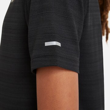 NIKE Performance shirt 'Miler' in Black