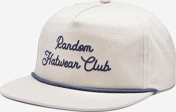 Casquette 'SOCIETY ' Hatline Lab en beige : devant