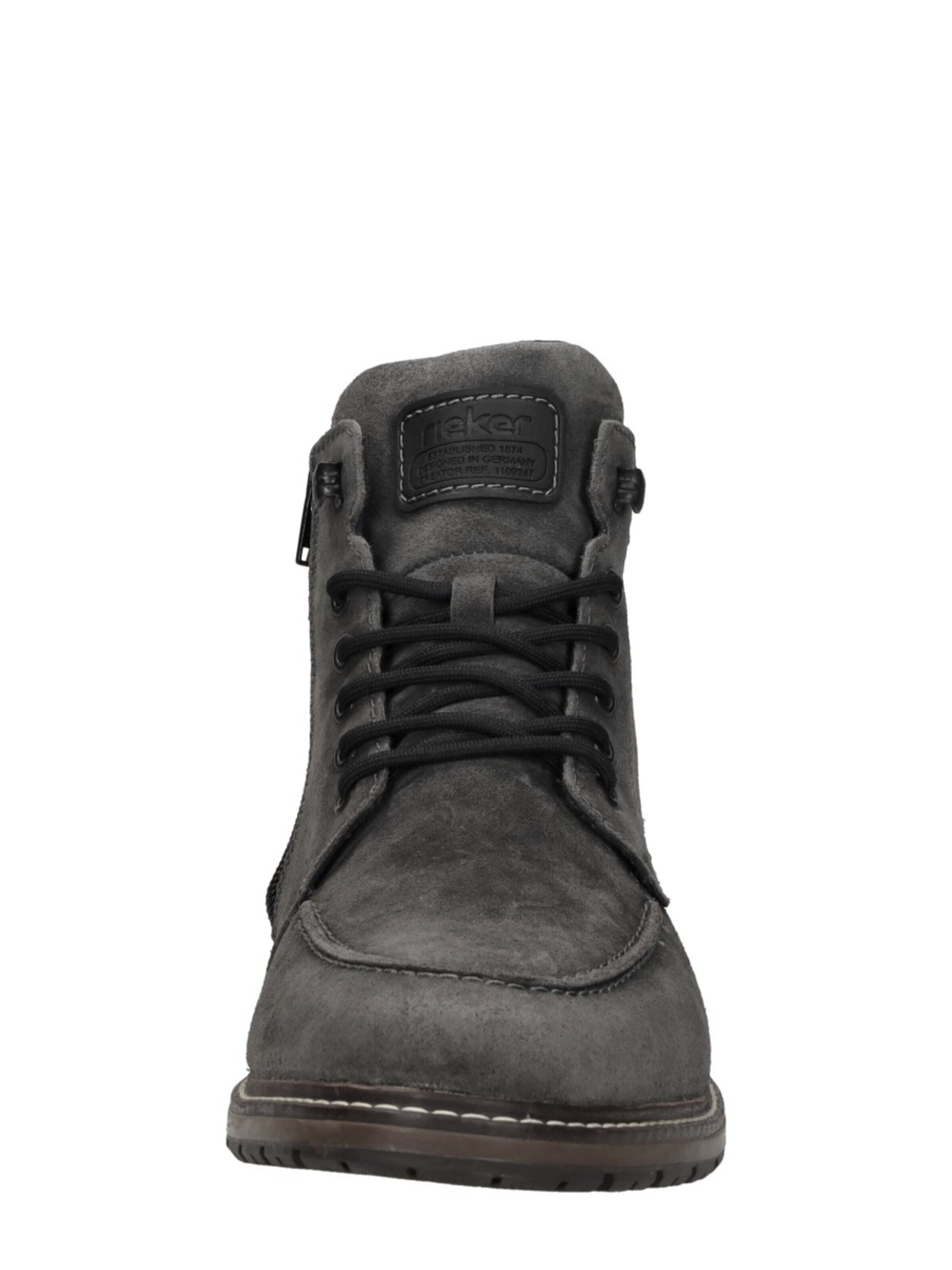 Bottes à lacets 'Veterschoenen Hoog' Rieker en gris