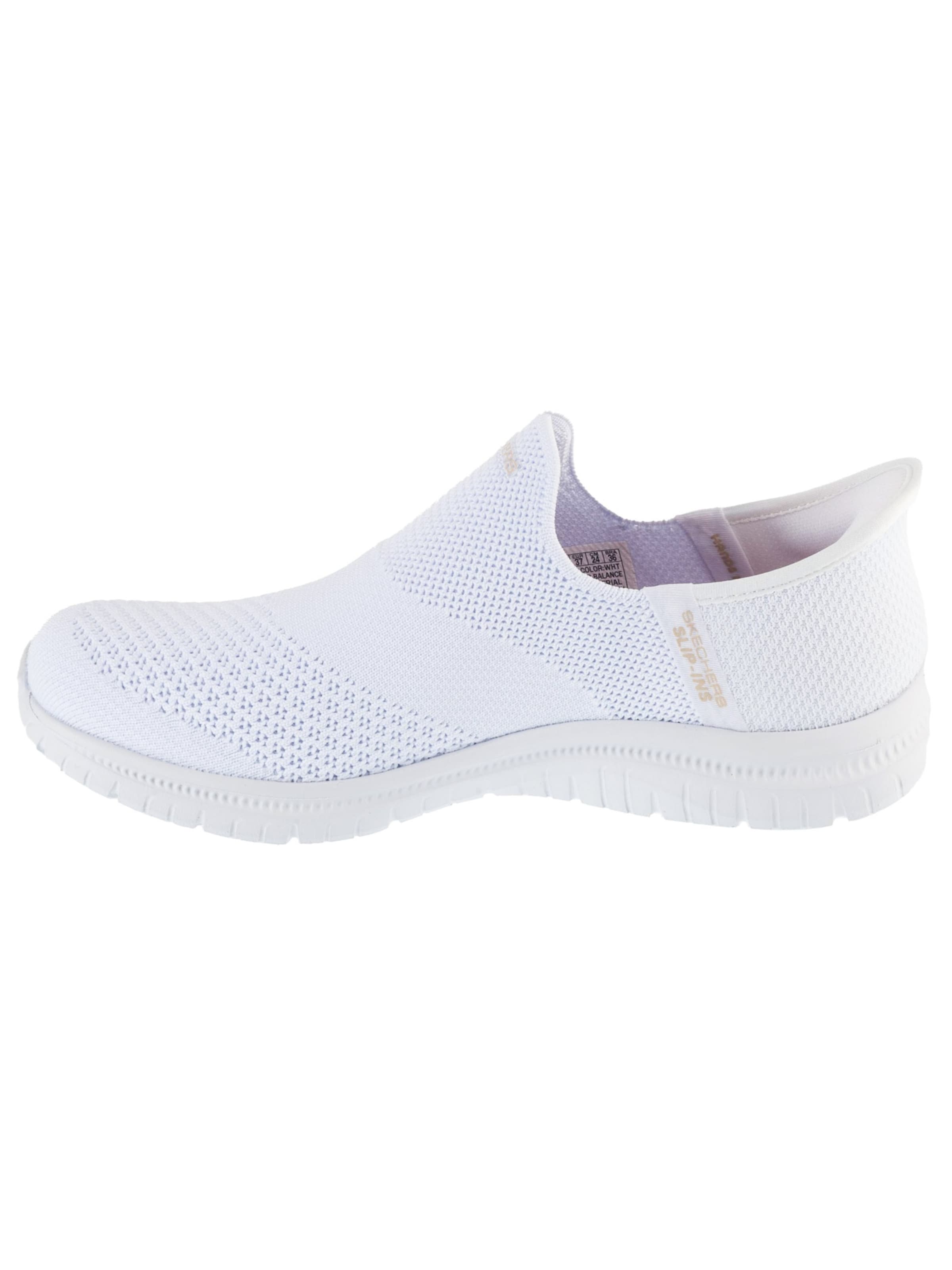 SKECHERS Slip-Ons 'Slip-ins: Virtue - Sleek' in White: front
