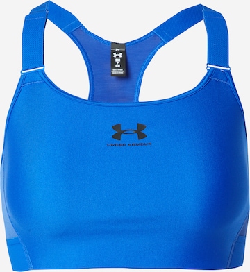 Soutien-gorge de sport UNDER ARMOUR en bleu : devant