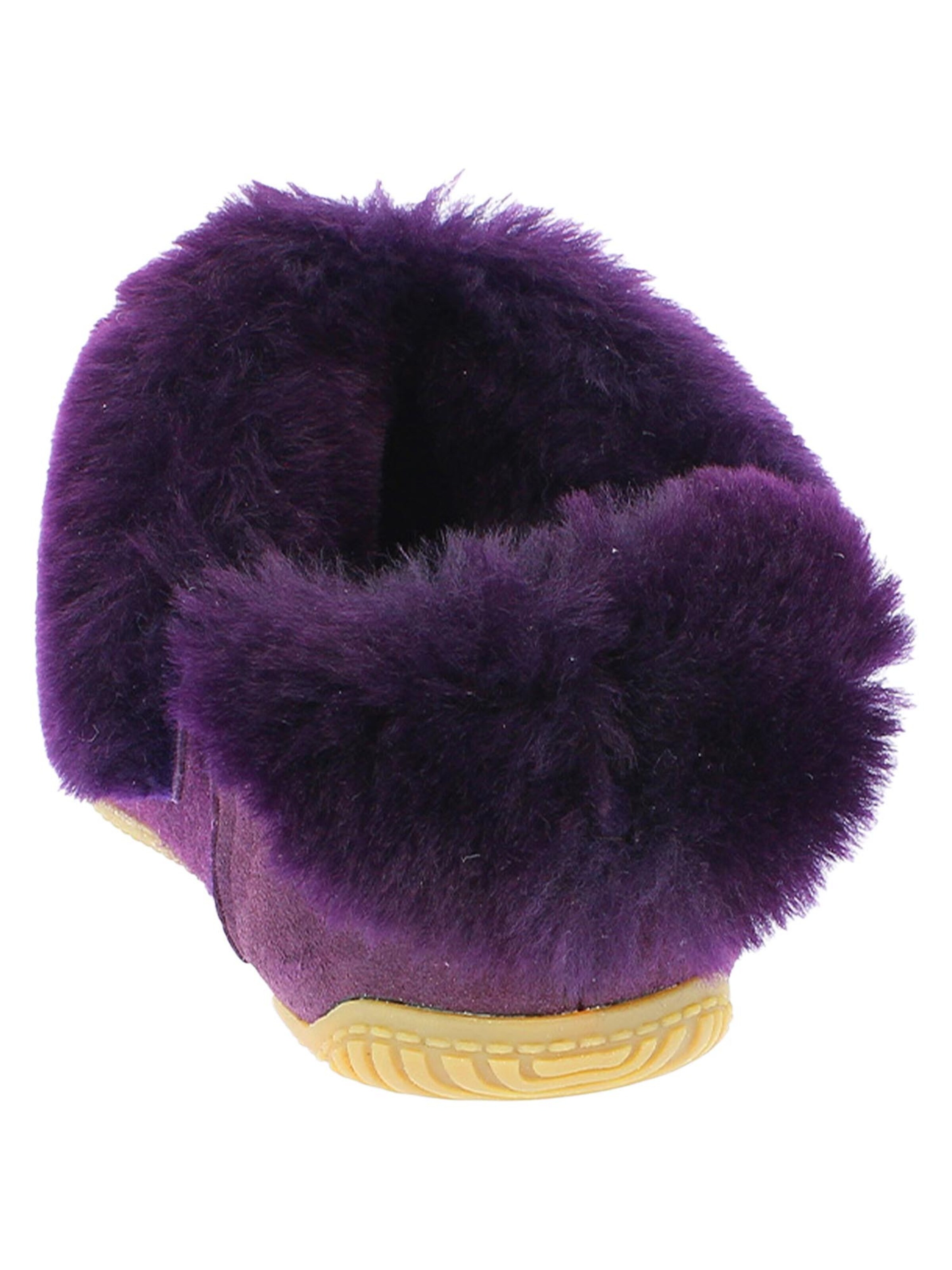 Living Kitzbühel Slippers 'Schurwolle' in Purple