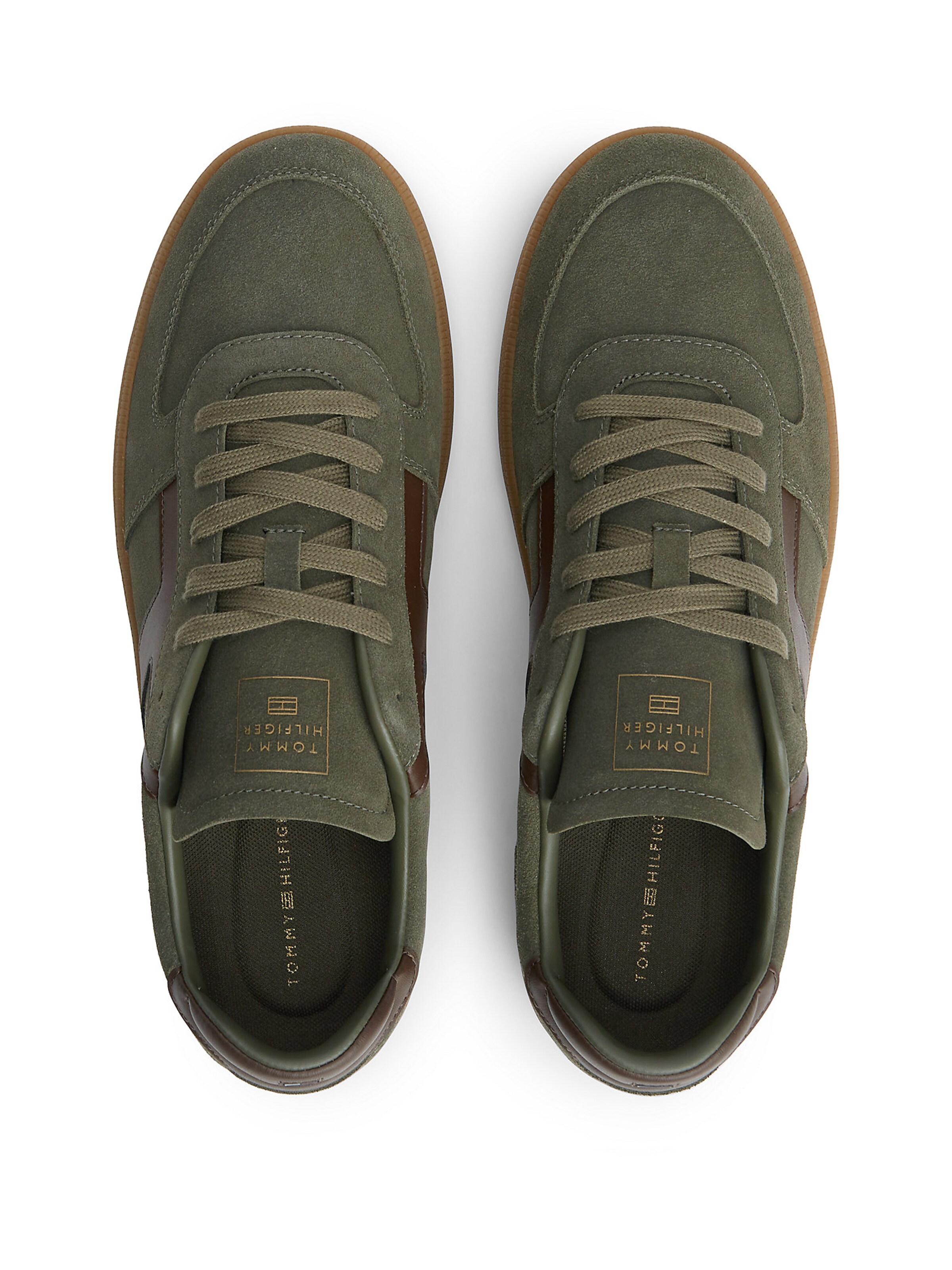 Baskets basses 'Tribeca' TOMMY HILFIGER en vert