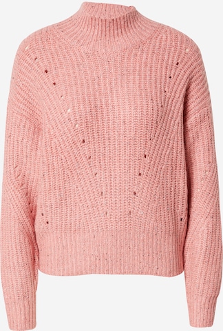 TOM TAILOR DENIM Sweater in Pink: front