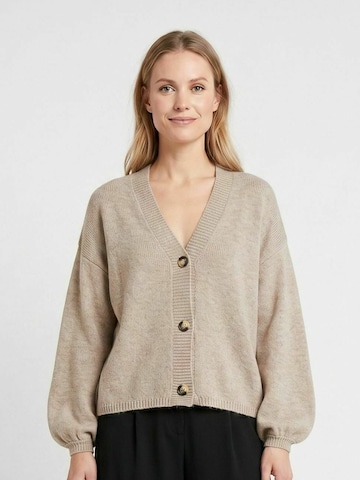 Cardigan ' Pen ' Opal Studio en beige : devant