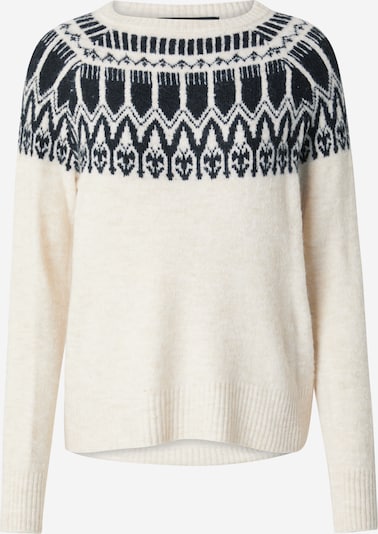 VERO MODA Pulover 'VMSimone' u boja pijeska / crna, Pregled proizvoda