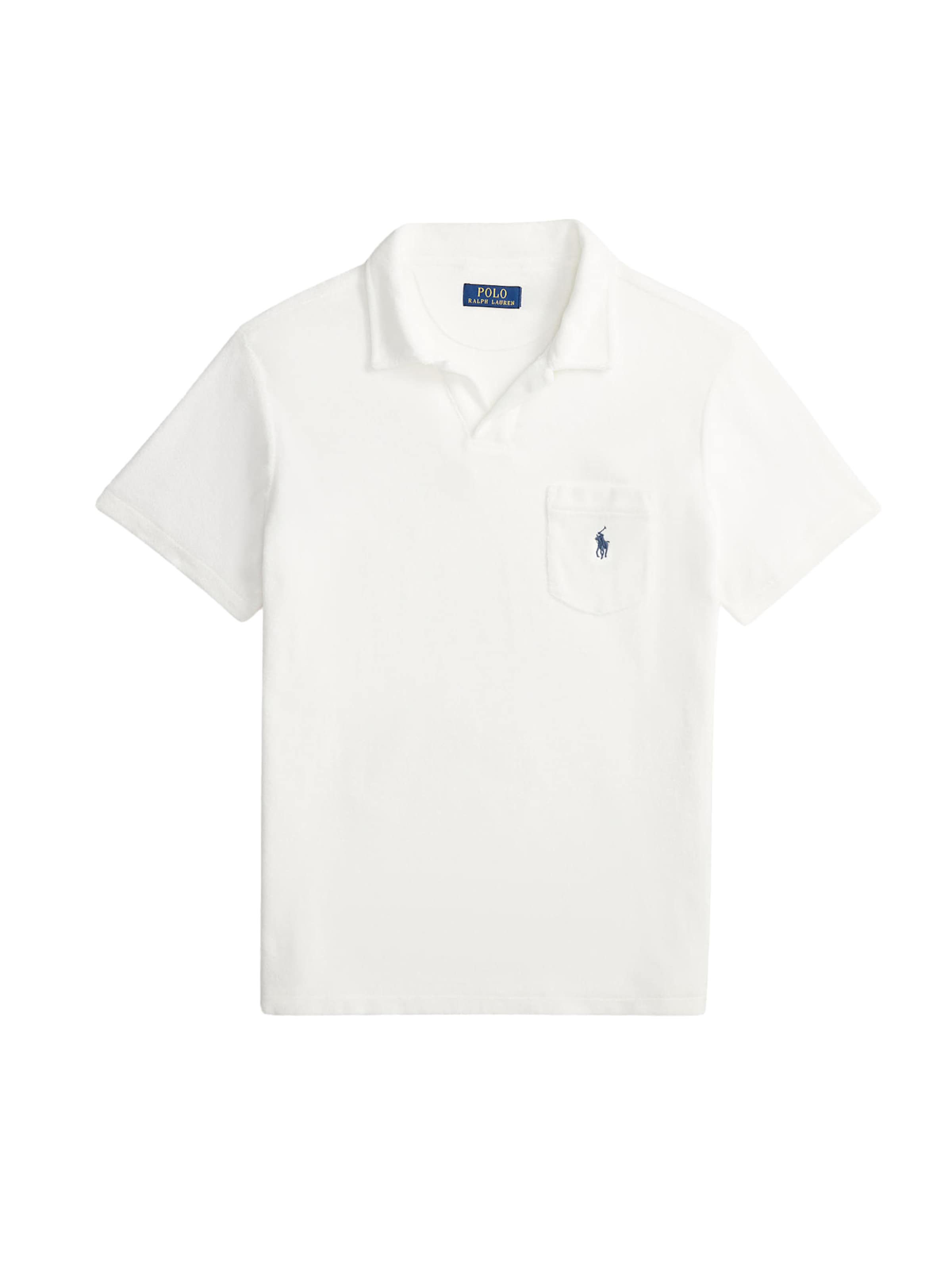 Polo Ralph Lauren Poloshirt 'TERRY' in weiß, Produktansicht