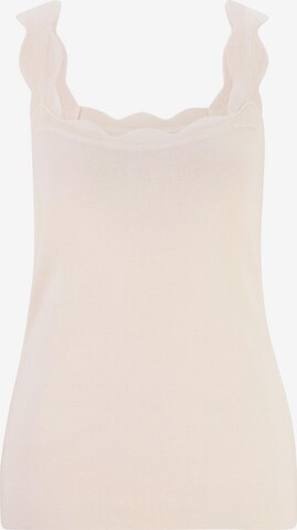 Top in maglia di Ashley Brooke by heine in beige: frontale