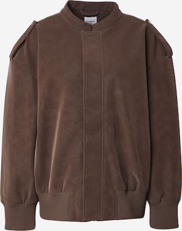 Tatiana Zidekova Between-season jacket in Brown: front
