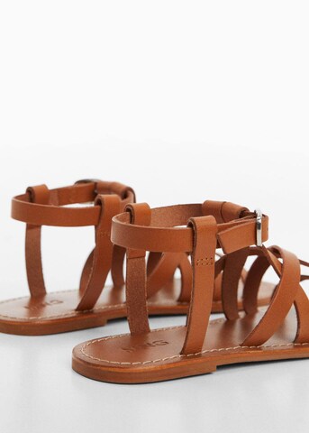 MANGO KIDS Sandals 'Aura' in Brown