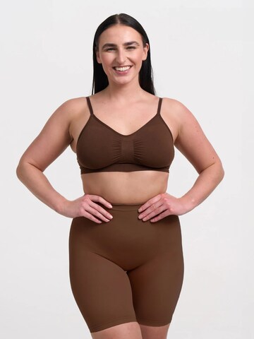 cfab (formerly creamy fabrics) Shapinghose 'Shaping Shorts'‌‌‌‌‌‌ in Braun