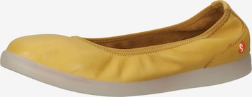 Softinos Ballet Flats in Yellow: front