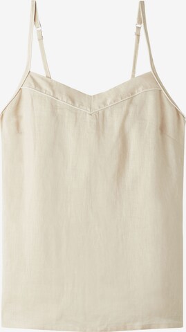 INTIMISSIMI Pajama Shirt in Beige: front