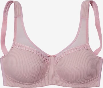 LASCANA T-shirt Bra in Pink: front