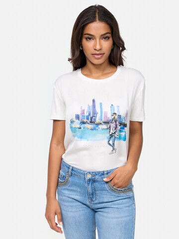 Orsay T-Shirt 'Amsterdam' in Weiß: predná strana
