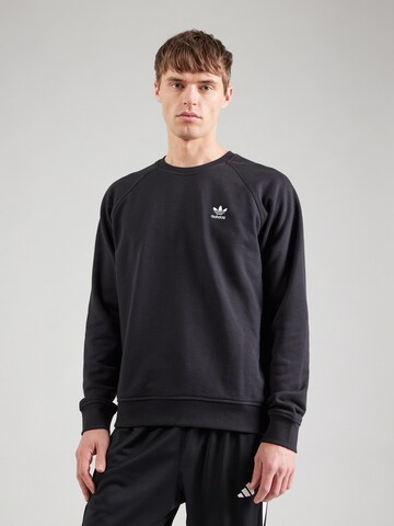 Felpa di ADIDAS ORIGINALS in nero: frontale