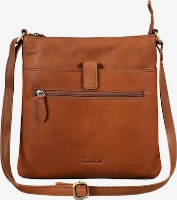 Benthill Umhängetasche in Braun: Vorderseite