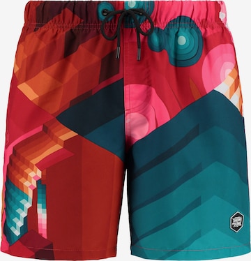 Shiwi Badeshorts 'June Miami 1' i blandingsfarger: forside