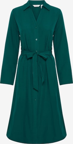 Robe-chemise ' BYMMMIDDE' b.young en vert : devant