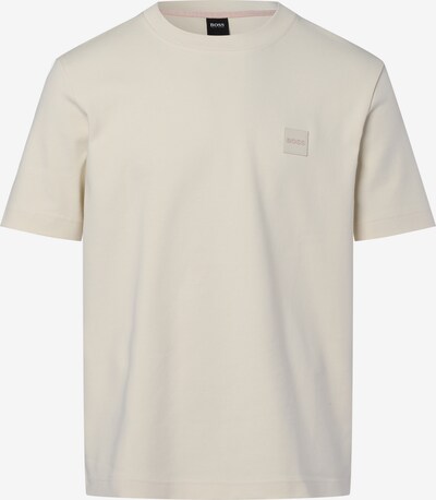 Tricou BOSS Casual pe crem, Vizualizare produs