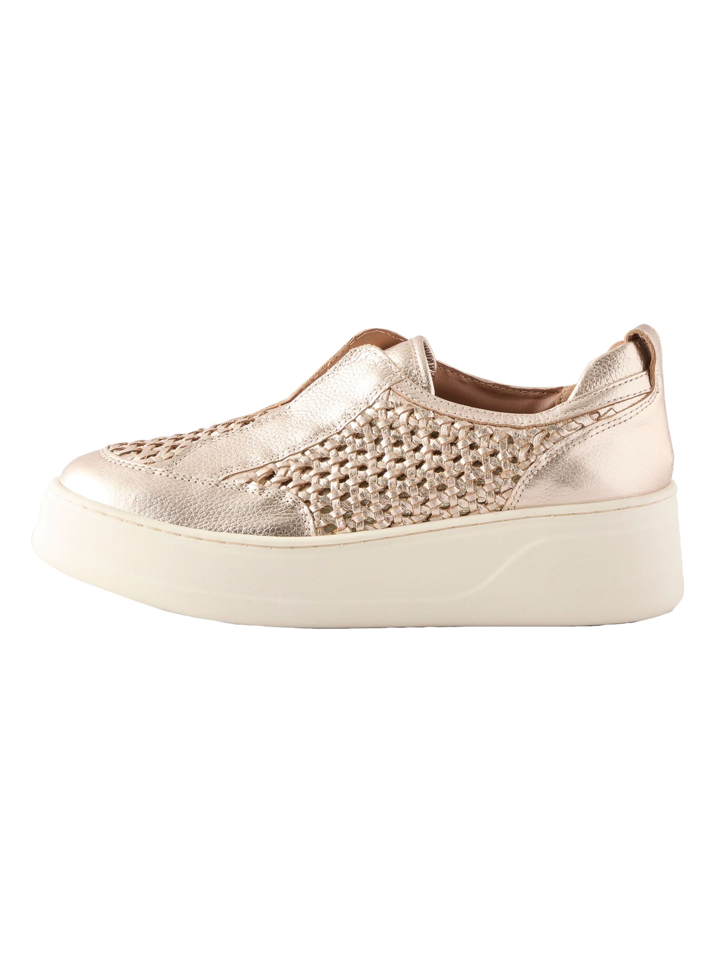 Next Slip on boty 'Forever Comfort' – zlatá: přední strana