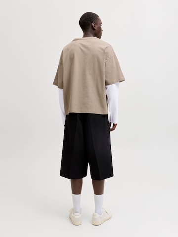JACK & JONES Shirt 'Biarritz' in Beige