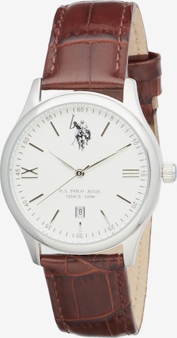 Montre à affichage analogique 'Aiden' U.S. POLO ASSN. en blanc : devant