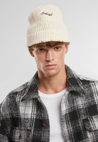 Berretto di Prohibited in beige: frontale