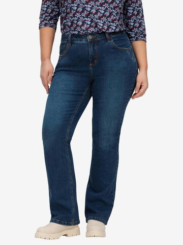 SHEEGO Boot cut Jeans in Blue: front