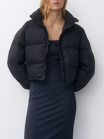 Pull&Bear Between-Season Jacket in Black