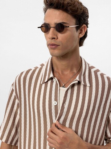 Regular fit Camicia di Antioch in marrone