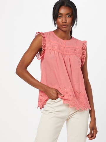 ONLY Blouse 'ONLSABRYNA' in Roze: voorkant