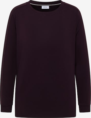 CECIL Shirt in Purple: front