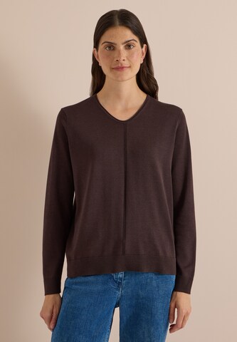 CECIL Sweater in Brown: front