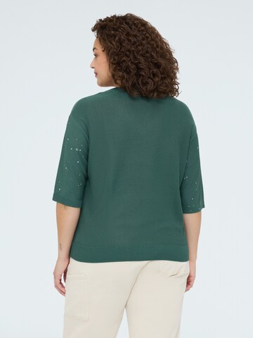 Pull-over Fiorella Rubino en vert