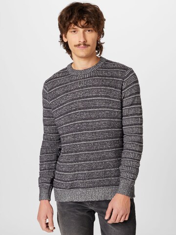 Only & Sons Sweater 'Sean' in Grey: front